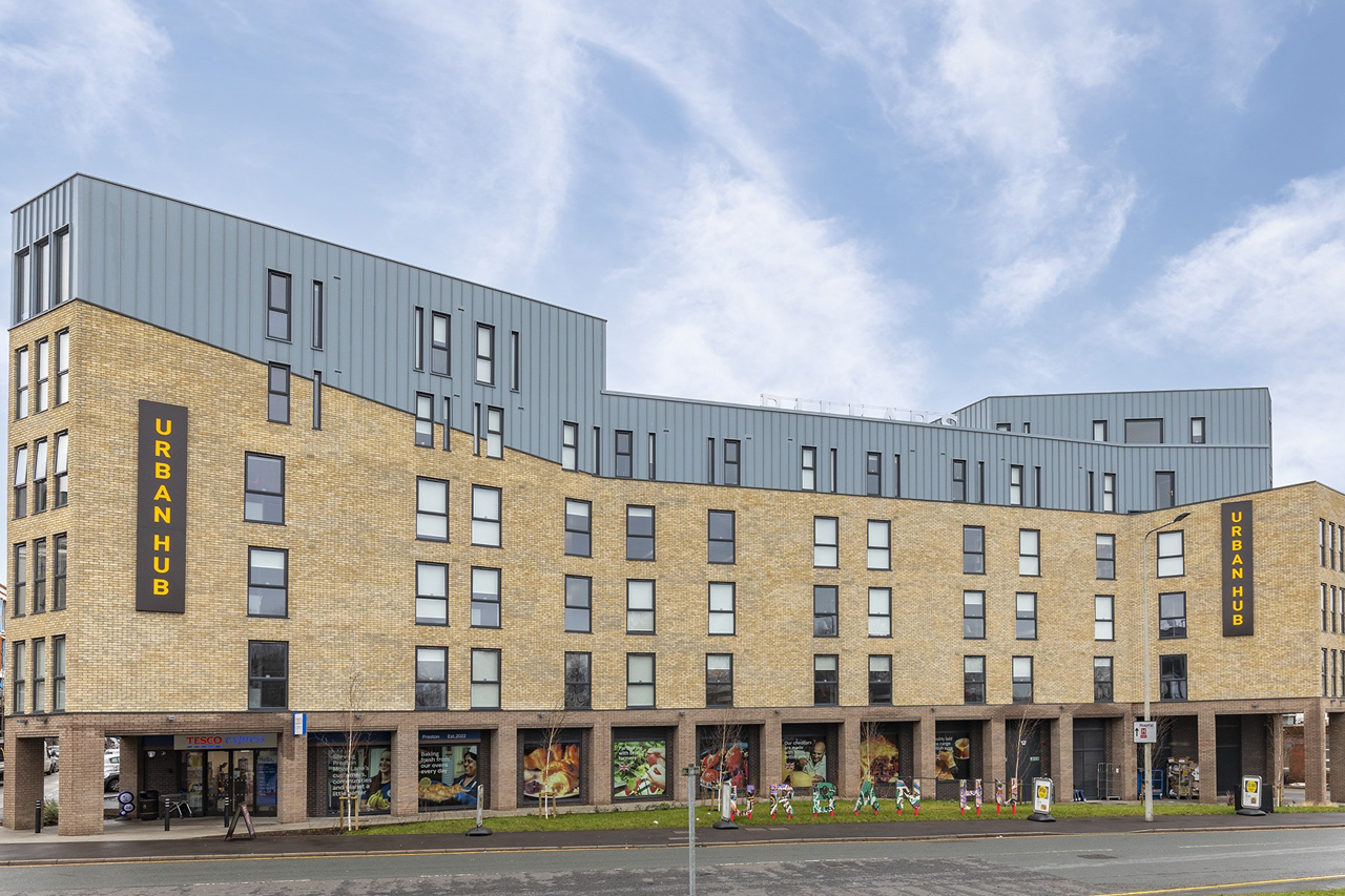 Urban Hub student studios, Preston